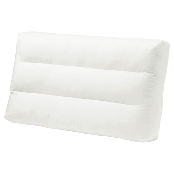 DUVHOLMEN Cojín interior respaldo, exterior blanco, 31 1/2x17 3/8 "