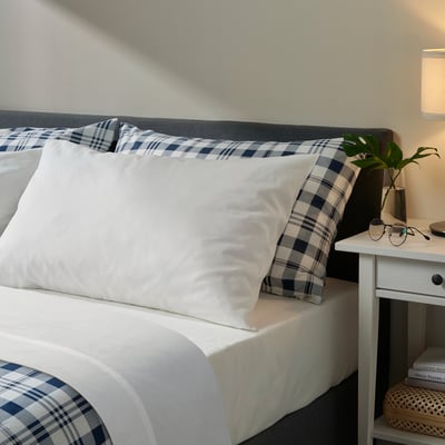 DVALA Sábana encimera, blanco, Tamaño full/doble