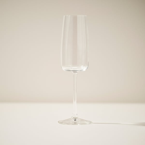 DYRGRIP Copa de champán, vidrio transparente, 8 oz