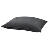 DYTÅG Funda de almohada, gris oscuro, Tamaño King