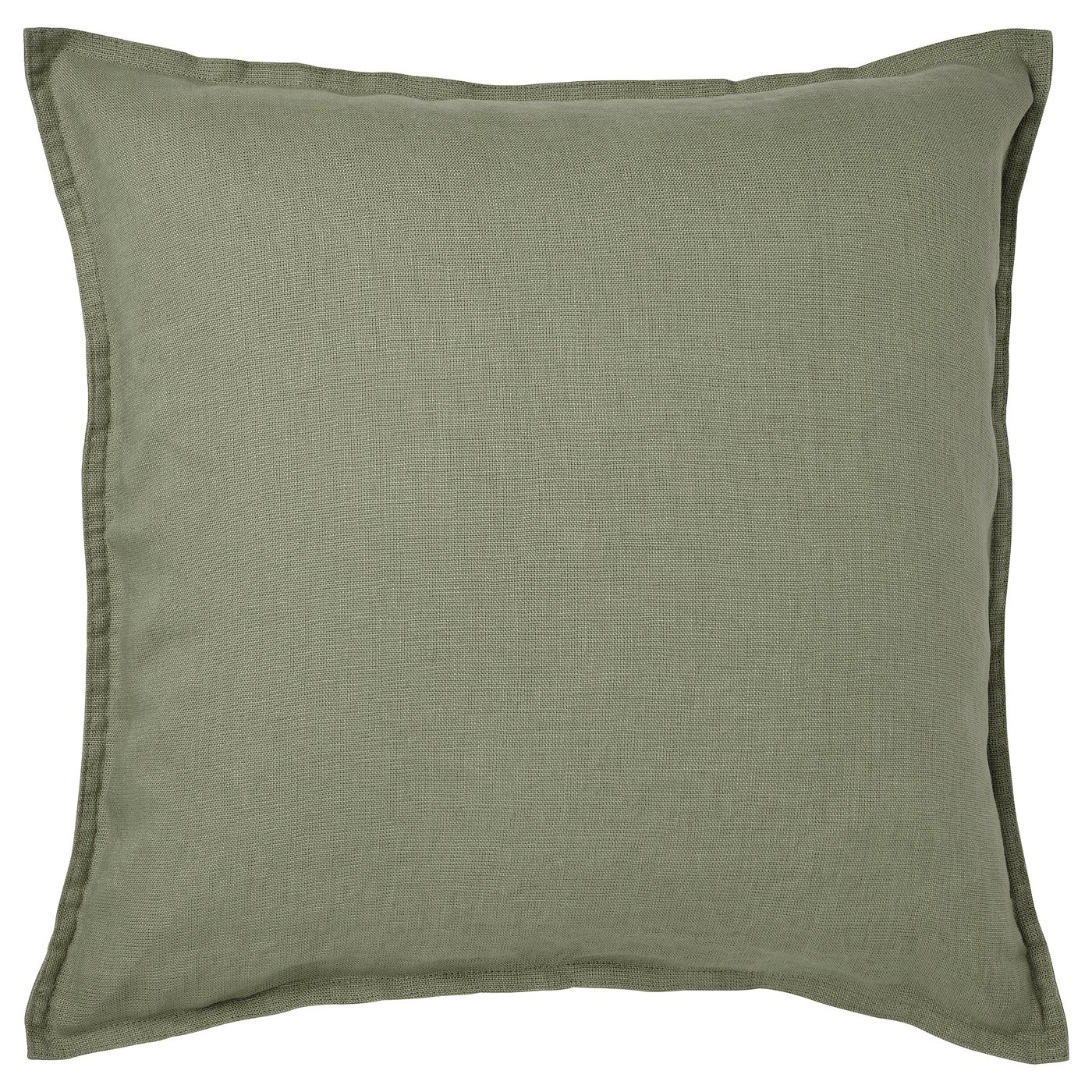 DYTÅG Funda para cojín, gris-verde, 20x20 "