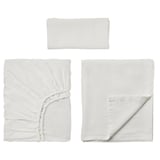 DYTÅG Juego de sábanas, blanco, Tamaño twin