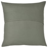EBBATILDA Funda para cojín, gris verdoso claro, 20x20 "