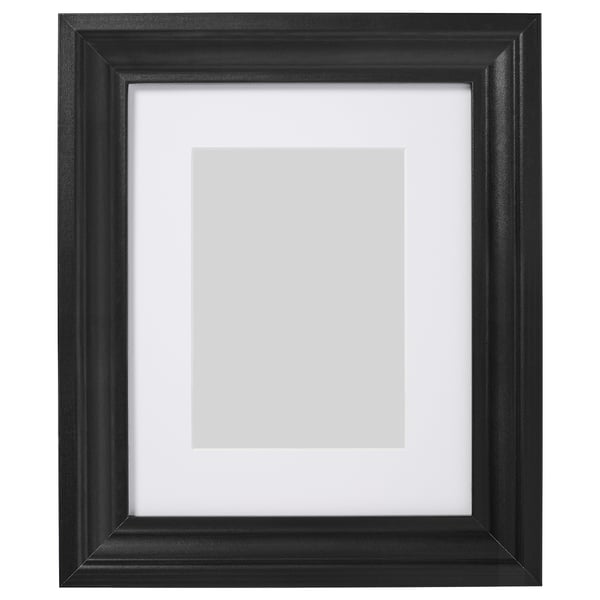 EDSBRUK Marco, teñido en negro, 8x10 "