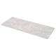 EKBACKEN Encimera de cocina, gris claro efecto de concreto/laminado, 98x1 1/8 "