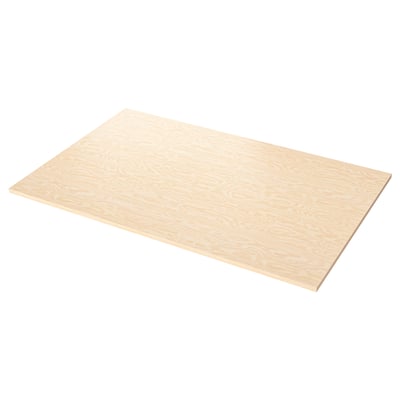 EKBACKEN Encimera para isla de cocina, efecto contrachapado/laminado, 74x42x1 1/8 "