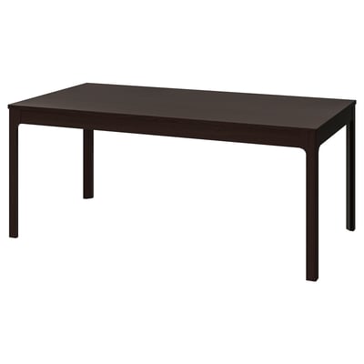 EKEDALEN Mesa extensible, marrón oscuro, 70 7/8/94 1/2x35 3/8 "