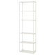 Opción: ENHET Armazón alto+estantes, blanco, 24x12x80 "