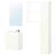 ENHET Baño, blanco, 24 "