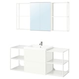 ENHET Baño, blanco, 24 "