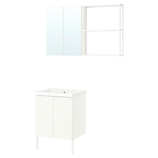 ENHET Baño, blanco, 24 "