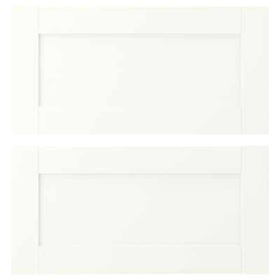 ENHET Frente de cajón, blanco armazón, 24x12 "