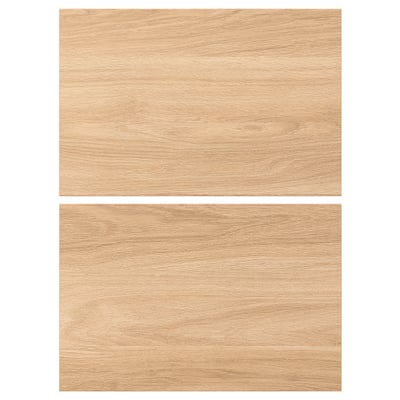 ENHET Frente de cajón, efecto de roble, 18x12 "