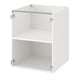 ENHET Gabinete bajo+estante, blanco, 24x24x30 "