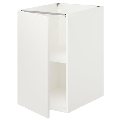 ENHET Gabinete bajo estante/puerta, blanco, 18x24 3/4x30 "
