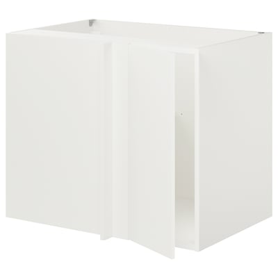 ENHET Gabinete bjo esquina+estante/puerta, blanco