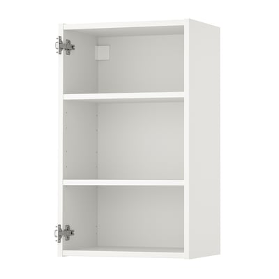 ENHET Gabinete de pared+2 estantes, blanco, 18x12x30 "