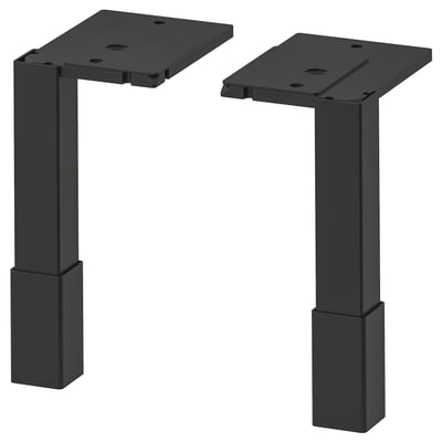 ENHET Patas para gabinete, antracita, 4 1/2 "