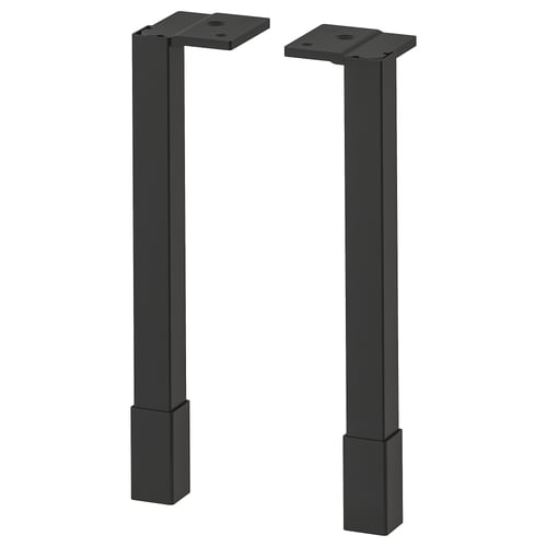 ENHET Patas para gabinete, antracita, 8 "