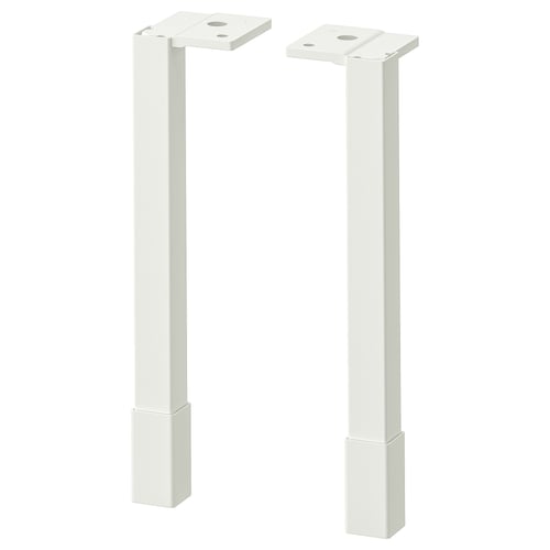 ENHET Patas para gabinete, blanco, 8 "