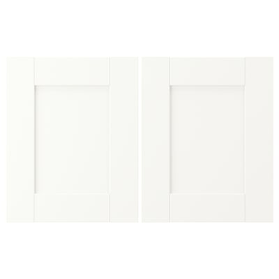ENHET Puerta, blanco armazón, 12x15 "