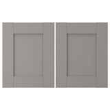ENHET Puerta, gris armazón, 12x15 "