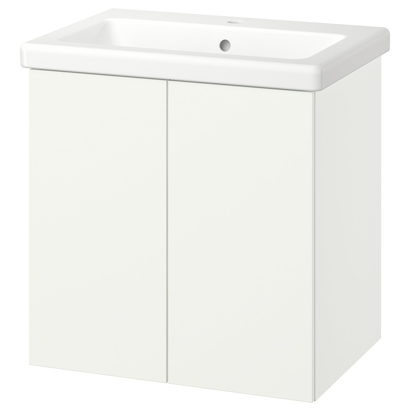 ENHET / TVÄLLEN Tocador de baño+puertas, blanco, 25 1/2x19 1/8x26 "