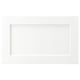 ENKÖPING Frente de cajón, blanco efecto madera, 24x15 "