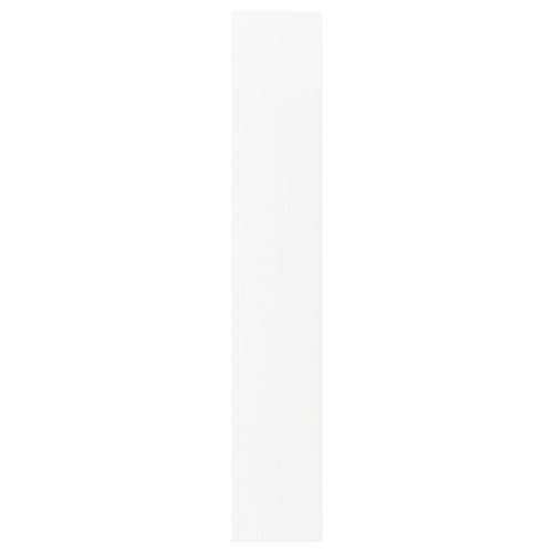 ENKÖPING Panel lateral, blanco efecto madera, 15x90 "