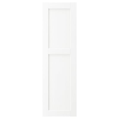 ENKÖPING Puerta, blanco efecto madera, 15x50 "