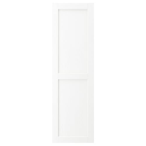 ENKÖPING Puerta, blanco efecto madera, 18x60 "