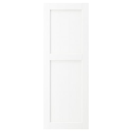 ENKÖPING Puerta, blanco efecto madera, 18x50 "