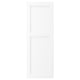ENKÖPING Puerta, blanco efecto madera, 18x50 "