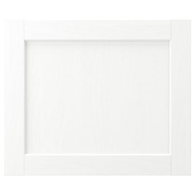 ENKÖPING Puerta, blanco efecto madera, 24x20 "