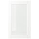 Opción: ENKÖPING Puerta de vidrio, blanco efecto madera, 18x30 "