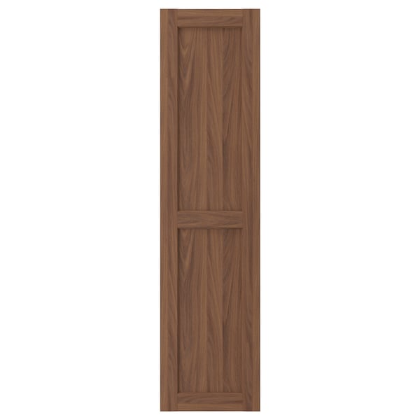 ENKÖPING Puerta, marrón efecto de nogal, 15x60 "