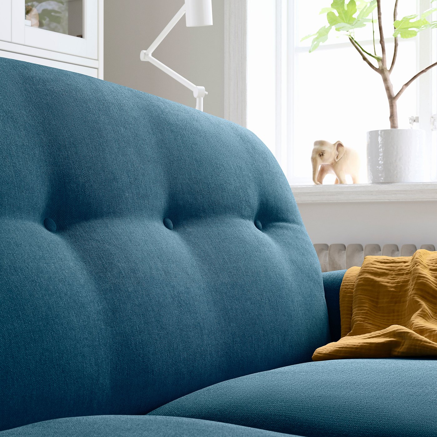 ESSEBODA sofá de 3 plazas, Tallmyra/azul abedul - IKEA