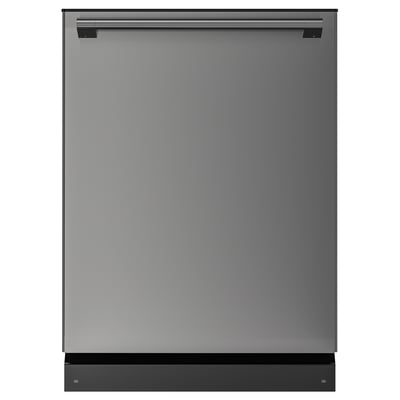 ESSENTIELL Lavaplatos integrado, negro acero inoxidable, 24 "