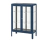 FABRIKÖR Vitrina, negro-azul, 31 7/8x44 1/2 "