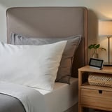 FÄRGMÅRA Juego de sábanas, blanco, Tamaño twin