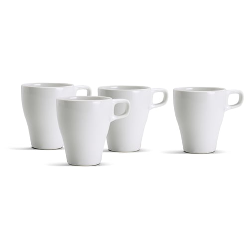 FÄRGRIK Taza, cerámica blanco, 8 oz