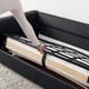 FINNALA Armazón sofá cama 2 plazas, Grann/Bomstad negro