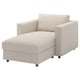 FINNALA Chaise longue, Gunnared beige