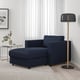 FINNALA Chaise longue, Orrsta negro-azul