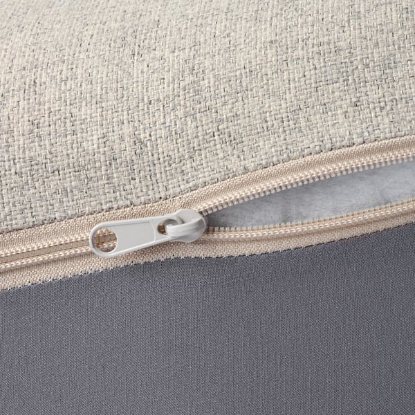 FINNALA Funda para reposapiés+almacenaje, Gunnared beige