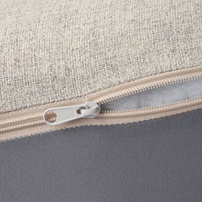 FINNALA Funda para reposapiés+almacenaje, Gunnared beige