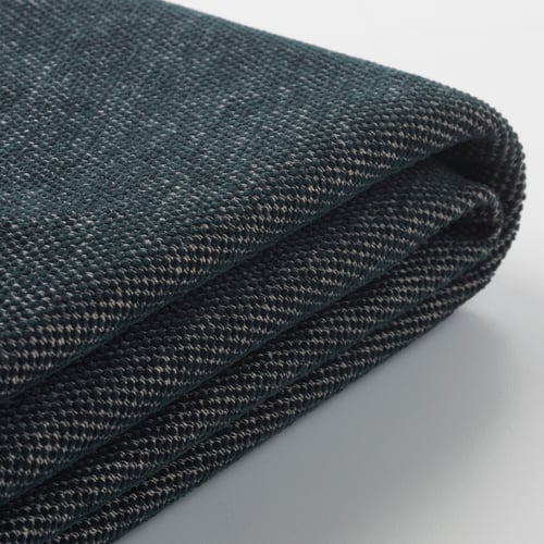 FINNALA Funda sofá esquinero, 4 plazas, Tallmyra negro/gris