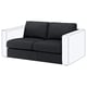 FINNALA Módulo seccional, 2 plazas, Tallmyra negro/gris