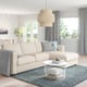FINNALA Módulo seccional, 4 plazas, Gunnared beige
