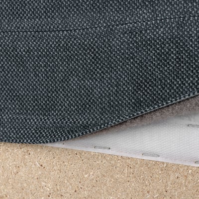 FINNALA Reposabrazos, Tallmyra negro/gris